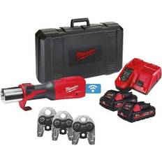 Milwaukee M18 ONEBLHPT-302C GM-SET Pressmaskin med batteri och laddare, 15-22-28