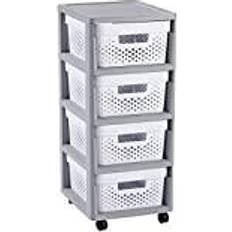 Curver Chariot à Roulettes Infinity 10 l