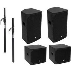 Stativ- & Surroundhøjtalere Omnitronic PA Set AZX