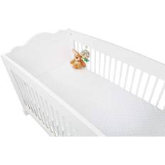 Pinolino cot sheet double pack stars blue