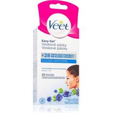 Wachs Veet Wax Strips Facial Waxing Strips 20