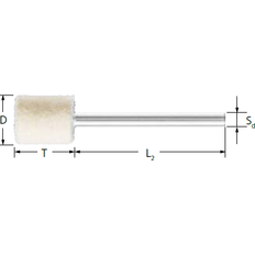 Accessori per penna Pferd Pennarello per Lucidatura Diametro 10 mm 10 pcs