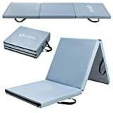 HMS Yogaudstyr HMS PREMIUM MGS02 GRAY FOLDING MATTRESS 1800x600MM PREMIUM