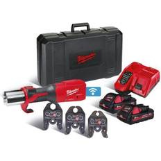 Milwaukee pressmaskin Milwaukee M18 ONEBLHPT-302C M-SET Pressmaskin med M-backar, batteri och laddare