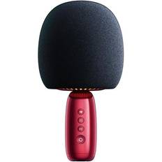 Karaoke trådlös Joyroom karaoke microphone with speaker JR-K3 red