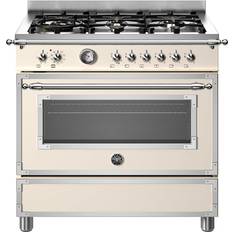 Bertazzoni gasspis 90cm Bertazzoni HER96L1EAVT Heritage gasspis Vit