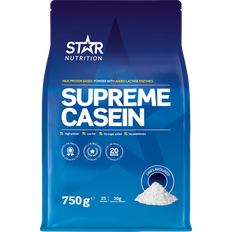 Star nutrition supreme casein Star Nutrition Supreme Casein, 750g, Variationer Unflavoured