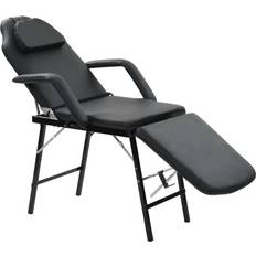 vidaXL Mobil Ansigtsbehandlingsstol Kunstlæder 185 x 78 x 76 cm