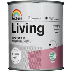 Snickerifärg beckers målarfärg Beckers Lackfärg Living Träfärg White 0.75L