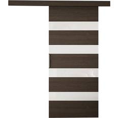 Skjutdörr garderob dörrar Furniturebox Skjutdörr MARTI Brun/Vit Skjutdörr (x)