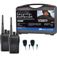 Talkie-walkies Midland G15 Pro PMR 2er Security inkl. SM 600-M C1127.S1 Talkie-walkie PMR jeu de 2