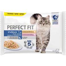 Perfect Fit Chat - Nourriture pour chats Animaux de compagnie Perfect Fit 96x85g Sterilise Indoor Adult 1+ Kylling & Laks kattefoder