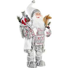 Dkd Home Decor Julepynt Julemanden Træ Polyester PVC 32 Juletræspynt