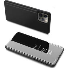 Iphone 13 max fodral Skal-man iPhone 13 Pro Max Fodral View Cover Svart