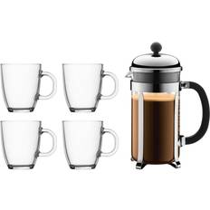 Bodum chambord french press Bodum Chambord Presskanne 1 l 5-teilig