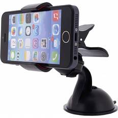 Telefon holder Nedis Universel Telefon Holder Vindue og Instrumentbræt i Bil Sort