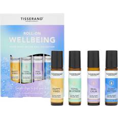Tisserand Aromatherapy Roll-On Wellbeing Roller Ball Christmas Collection 4x10ml