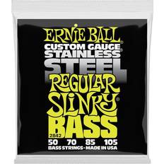 Regular Strings Ernie Ball Bass Slinky Stainless Regular 50-105