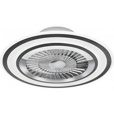 Ventilatori Trio Lighting Ventilatore E Plafoniera Led Cielo Stellato Satinato Nero