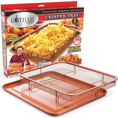 Tål diskmaskin Bakplåtar Impulse Gotham Steel Crisper Tray Oven, 2 Bakplåt