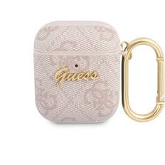 Rose Accessoires pour casques audio Guess Étui AirPods Rigide Design