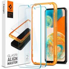 Samsung galaxy a23 Spigen Samsung Galaxy A23 AlignMaster GLAS.tR skärmskydd (2-pack)