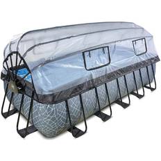 Exit Toys Pools Exit Toys Stone Pool 540x250x122cm Grå