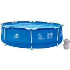 Swimming pool filter Steel construction swimming pool with filter pump Enero, 360x76cm