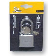 Lalizas Sealock Marine Padlock Silver Long Shackle