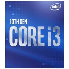 Intel Core i3-10300 Stationär Processor 4 Kärnor Upp Till 4.4 GHz LGA1200 65 W