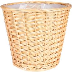 Household Essentials Medium Willow Waste Basket