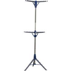 Drying Racks Blue Black Collapsible Tree Drying Rack