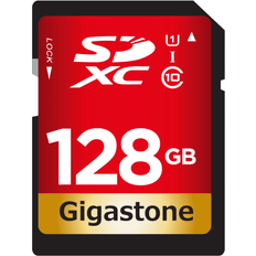 Minneskort & USB-minnen Gigastone 128 GB SD-kort UHS-I U1 klass 10 SDXC minneskort High Speed Full HD Video Canon Nikon Sony Pentax Kodak Olympus Panasonic digitalkamera