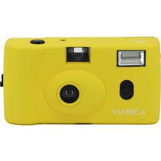 Yellow Instant Cameras YASHICA MF-1 Snapshot Art 35mm Film Camera Set (Yellow)