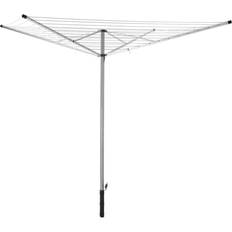 Outdoor clothes drying rack Whitmor Rotary Outdoor Drying Rack Gray