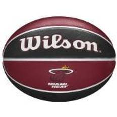 Rouge Basket Wilson Ballon NBA Tribute Miami Heat Rouge