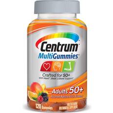 Multivitamin gummies with iron Centrum 120-Count Adults 50+ Multivitamin Gummies