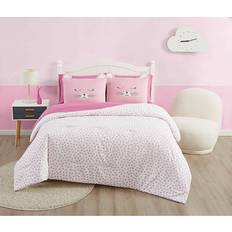 My World Cat Nap 5-Piece Twin Bed In A Bag Pink/white