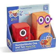Hand2mind hand2mind Numberblocks One and Two Playful Pals, Red/Orange (94554) Quill