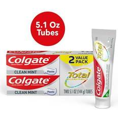 Colgate Toothpastes Colgate Total Clean Mint Toothpaste Fluoride Toothpaste 5.1 oz Tube