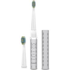 Electric Toothbrushes & Irrigators Voom Sonic Pro 3 Series Rechargeable Electric Toothbrush Dentist Recommended Portable Oral Care 2-Minute Timer 3 Adjustable Speeds Light Weight Design Soft Dupont Nylon Bristles Silver