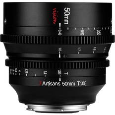 Mft lens 7artisans Photoelectric 50mm T1.05 Vision Cine Lens for MFT, Black