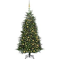 Beige Christmas Trees vidaXL Artificial Christmas Tree 94.5"