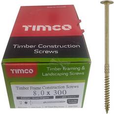 Timco 8.0 300mm In-Dex Wafer Head Green Framing Screws Qty