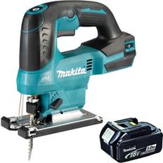 Power Saws Makita DJV184Z 18V Brushless Top Handle Jigsaw with 1 x 5.0Ah Battery:18V