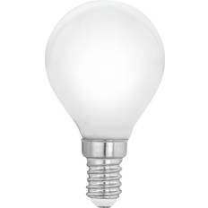 Vela Lámparas LED Eglo Bombilla LED E14 P45 4W, blanco cálido, opalino