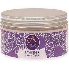 Bath Salts Absolute Aromas Lavender Epsom Bath Salts 300g- Magnesium Pure French Lavender Oil