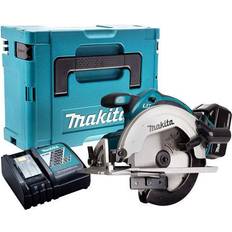 Makita Circular Saws Makita DSS611Z 18V 165mm Circular Saw with 1 x 5.0Ah Battery & Charger in Case:18V