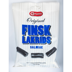 Finsk lakrids Carletti Finsk Lakrids salmiak 350 g.