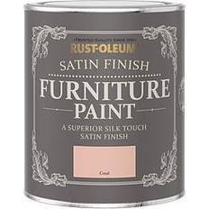 Pink furniture paint Rust-Oleum Satin Furniture Paint Coral 750Ml 0.75L